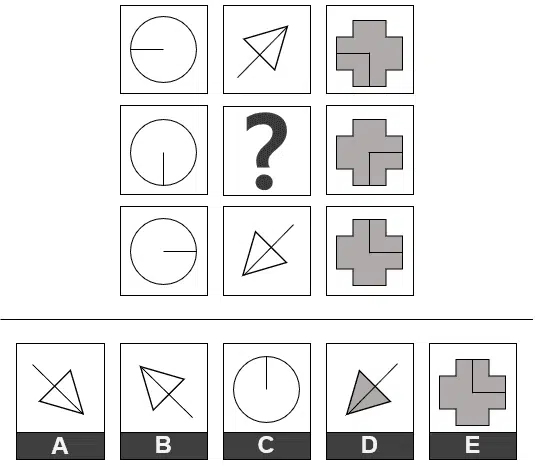 Free Inductive Reasoning Test sample question