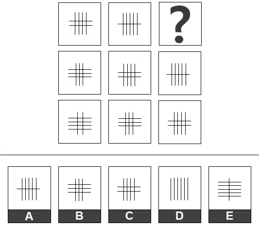 Free Inductive Reasoning Test sample question