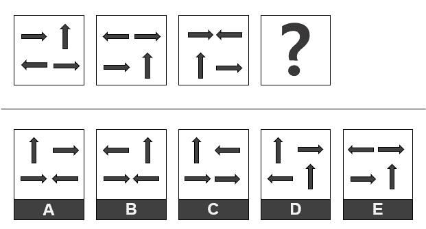 Free Inductive Reasoning Test sample question