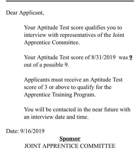 IBEW Electrical Aptitude test sample