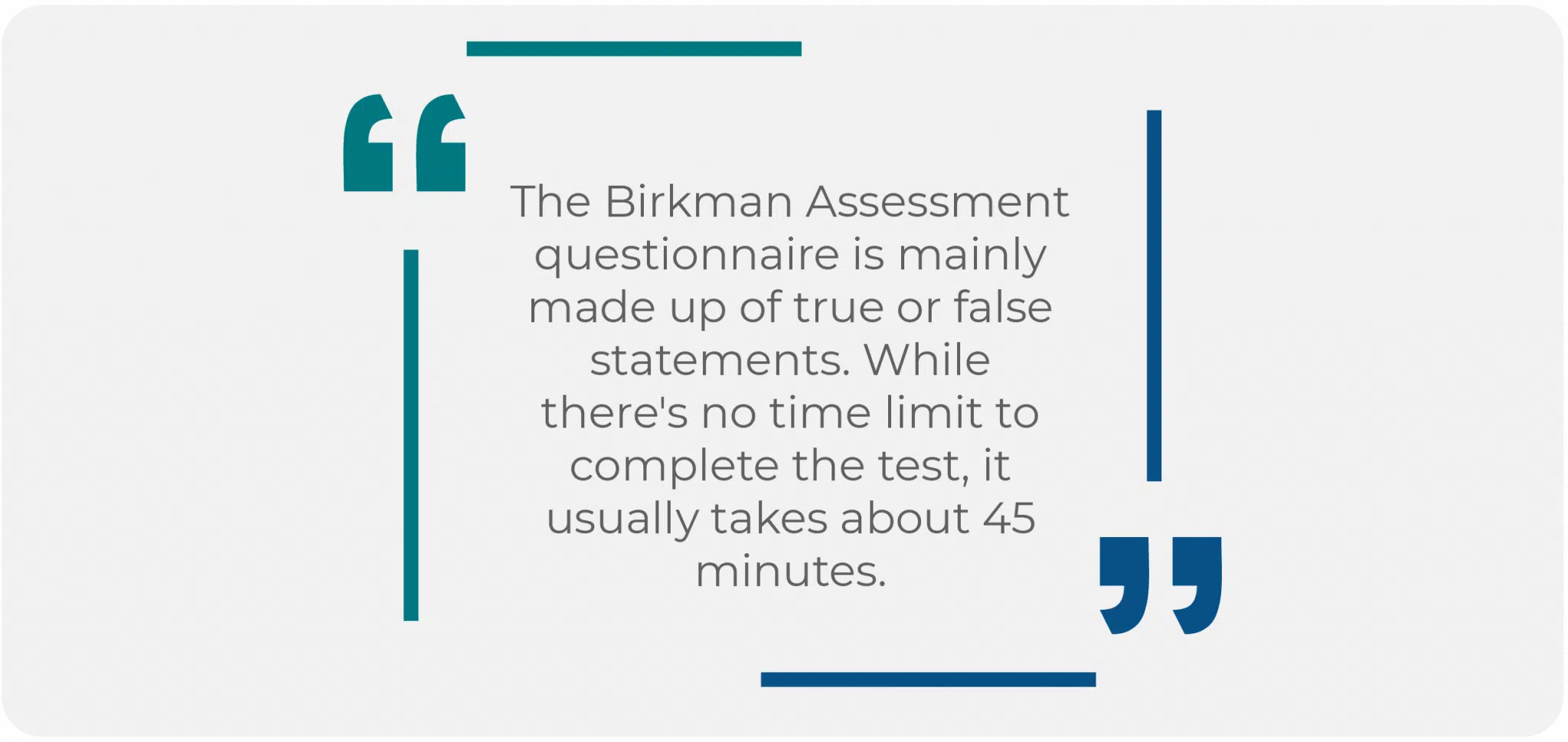 Birkman Assessment Test Overview Quote