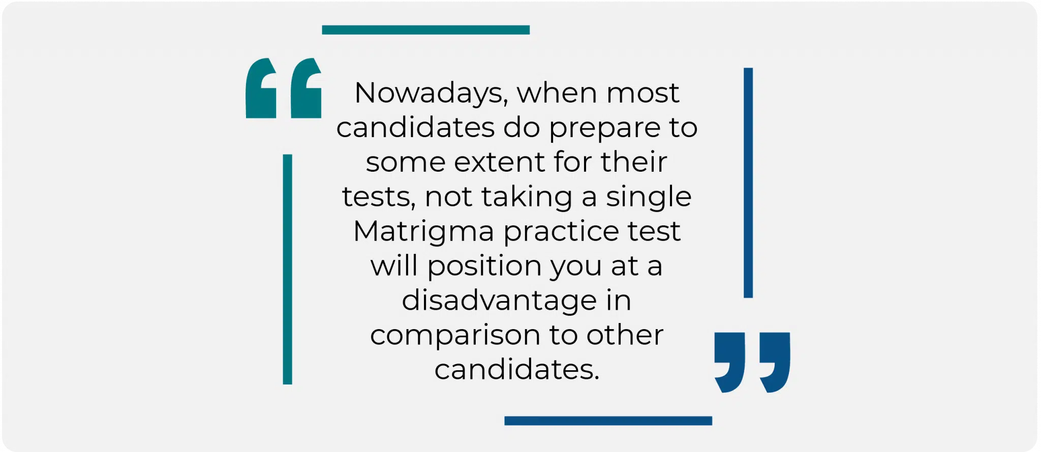 Matrigma Test Overview Quote