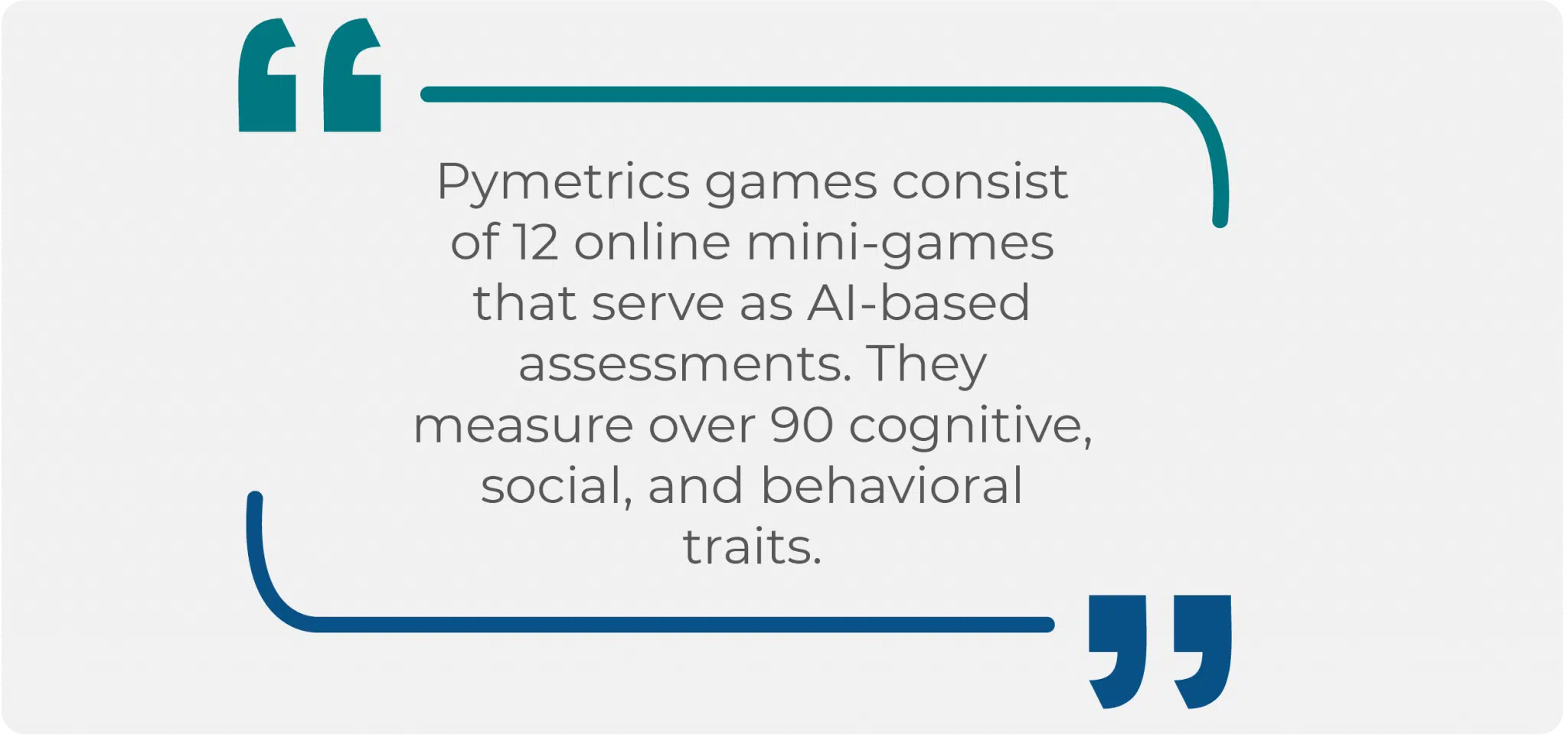 Pymetrics Games Quote