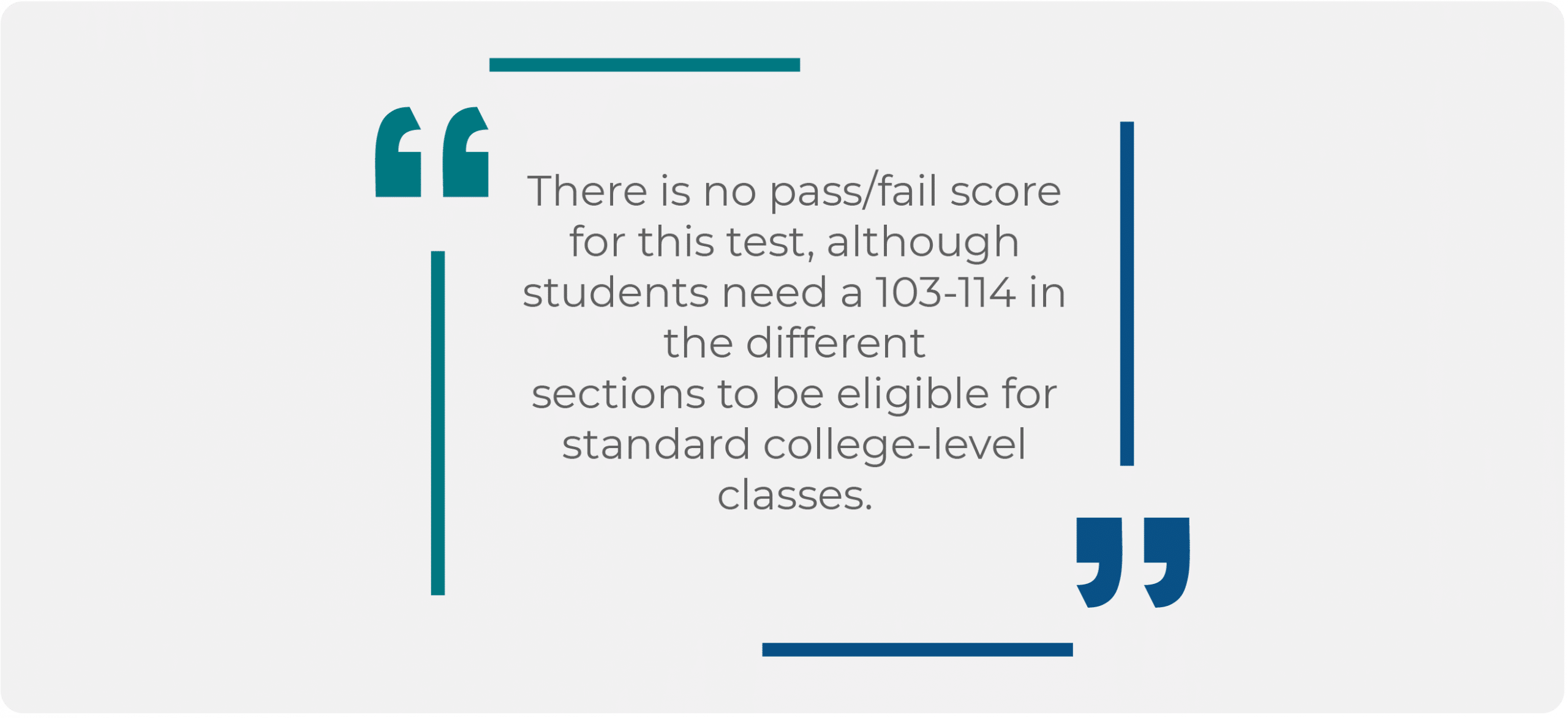 PERT Test Overview Quote