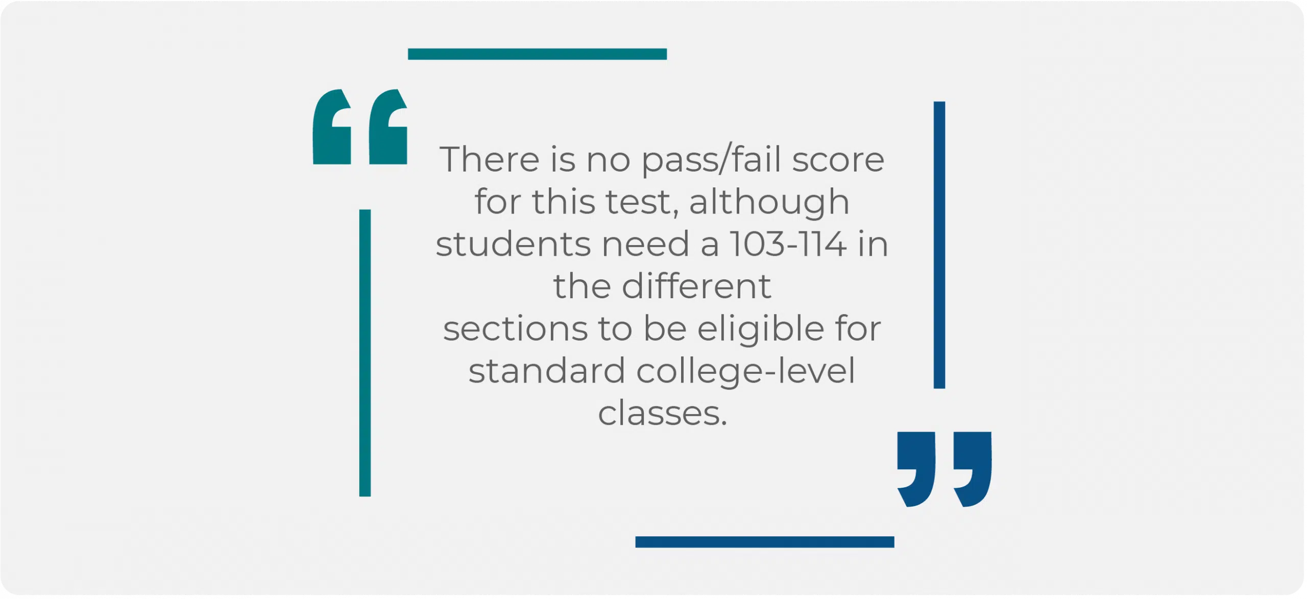 PERT Test Overview Quote