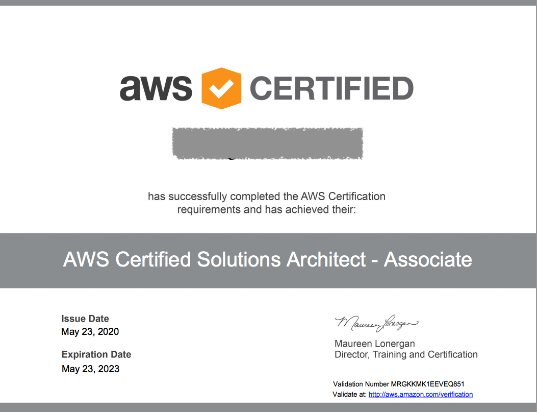 AWS-Certified-Solutions-Architect-Associate-Certificate