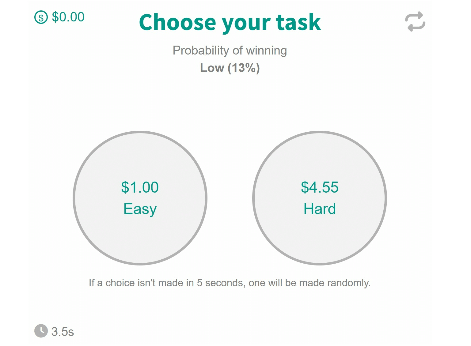 Easy or Hard - Choice